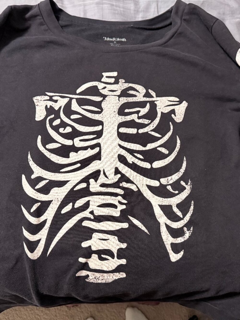 Modcloth Skeleton Sweatshirt - Picture 1 of 5